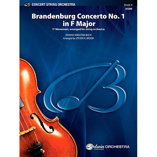 Brandenburg Concerto No. 1 in F Major Concert String Orchestra Grade 4 Set