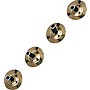 Rhythm Band Brass Cymbals With Knobs Finger Cymbals, Two Pair With Straps