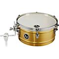 LP Brass Timbale With Chrome Hardware and Mount Bracket 13 x 6.5 in.14 x 6.5 in.