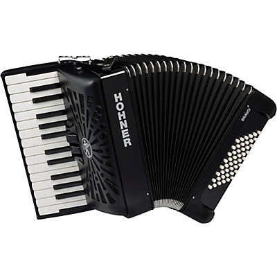 Hohner Bravo II 48 Accordion With Black Bellows -