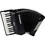 Hohner Bravo II 48 Accordion with Black Bellows Black