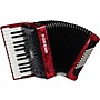 Open-Box Hohner Bravo II 48 Accordion With Black Bellows Condition 1 - Mint Red
