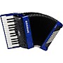 Open-Box Hohner Bravo II 48 Accordion With Black Bellows Condition 2 - Blemished Blue 197881162283