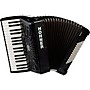 Open-Box Hohner Bravo III 72 Accordion With Black Bellows Condition 1 - Mint Black
