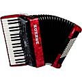 Hohner Bravo III 72 Piano Accordion - BlackRed