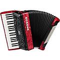 Hohner Bravo III 96 Accordion With Black Bellows RedRed