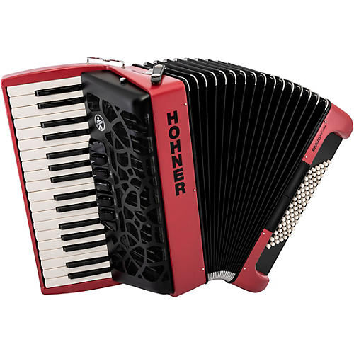 Hohner Bravo MyColor III 72 Accordion Red Violet