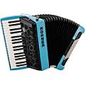 Hohner Bravo MyColor III 72 Accordion Venetian RedSteel Light Blue