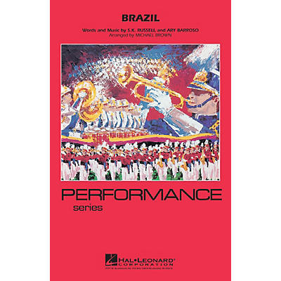 Hal Leonard Brazil Marching Band Level 4 Arranged by Michael Brown