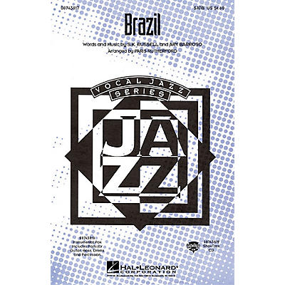 Hal Leonard Brazil SATB arranged by Paris Rutherford