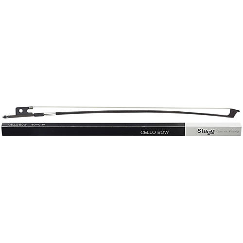 Stagg Brazilwood Cello Bow with Horsehair Condition 1 - Mint 3/4
