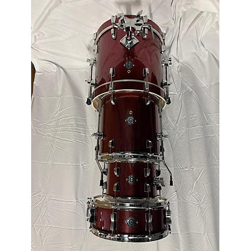 Ludwig Breakbeats By Questlove Drum Kit red sparkle