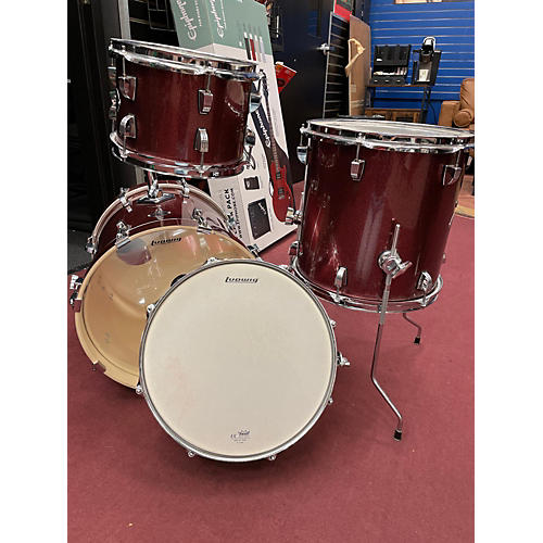 Ludwig Breakbeats By Questlove Drum Kit Red Sparkle