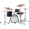Ludwig Breakbeats by Questlove 4-Piece Shell Pack Mojave Red SwirlBlack Sparkle Chrome Hardware