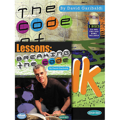 Breaking The Code - David Garibaldi Book/CD/DVD Combo Pack