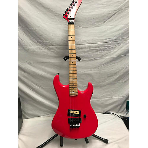 Kramer Bretta Vintage Solid Body Electric Guitar ruby red