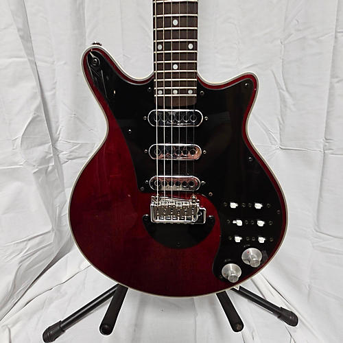Brian May Guitars Brian May Signature Solid Body Electric Guitar Trans Red