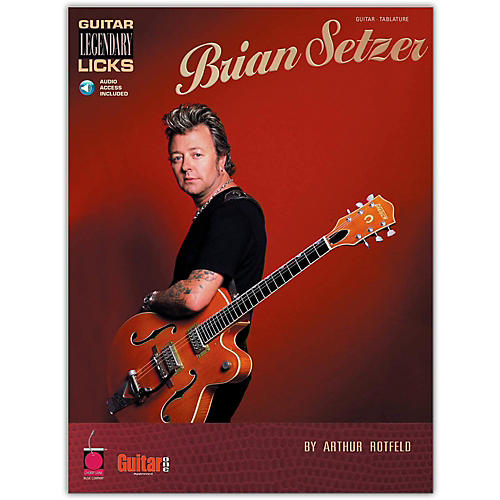 Cherry Lane Brian Setzer - Guitar Legendary Licks (Book/Online Audio)