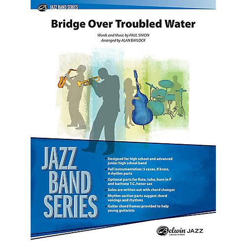 Alfred Bridge Over Troubled Water Jazz Band Grade 3.5 Set