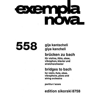 SIKORSKI Bridges to Bach Study Score Series Softcover Composed by Giya Kancheli
