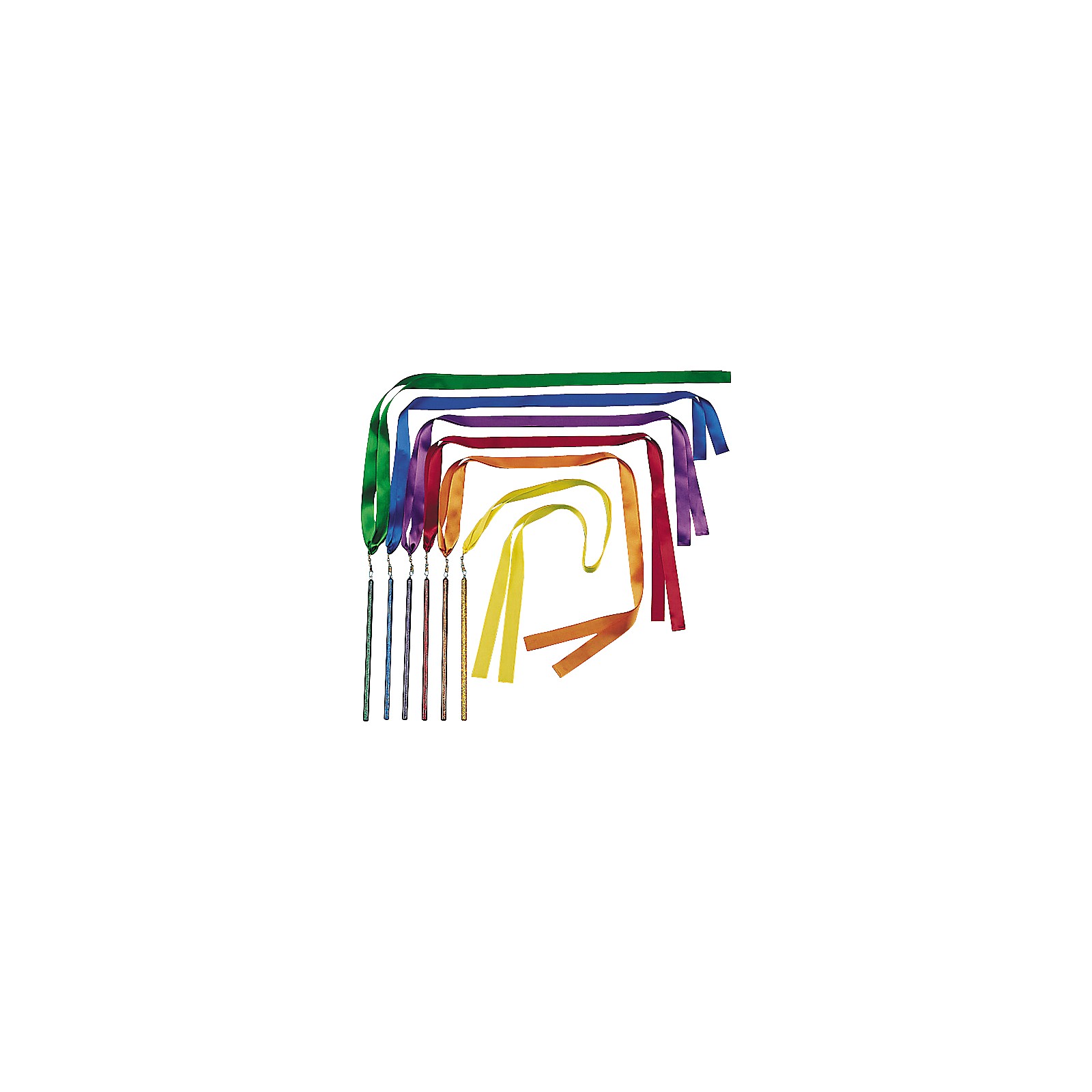KSP Bright Color Ribbon Wands 36 in. Musician's Friend