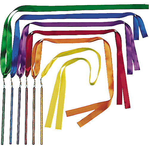 KSP Bright Color Ribbon Wands 72 in.