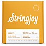 Stringjoy Brights 12 String 80/20 Bronze Acoustic Guitar Strings 10 - 50