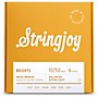Stringjoy Brights 80/20 Bronze Acoustic Guitar Strings 10 - 50