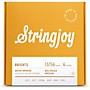 Stringjoy Brights 80/20 Bronze Acoustic Guitar Strings 13 - 56