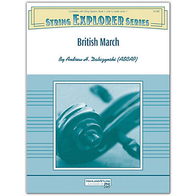 Alfred British March Conductor Score 1