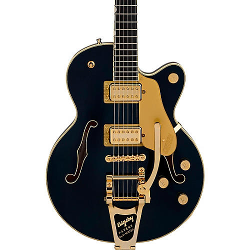 Gretsch Guitars Broadkaster Jr. LX Center Block with String-Thru Bigsby and Gold Hardware Electric Guitar Midnight Sapphire