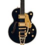 Gretsch Guitars Broadkaster Jr. LX Center Block with String-Thru Bigsby and Gold Hardware Electric Guitar Midnight Sapphire