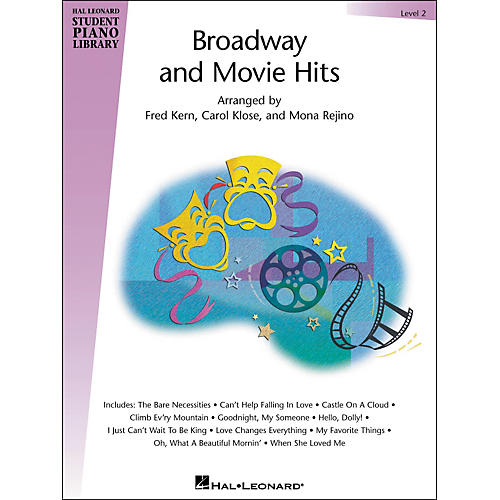 Broadway And Movie Hits Level 2 Book Hal Leonard Student Piano Library