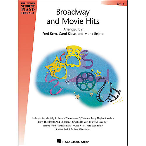 Broadway And Movie Hits Level 5 Book Hal Leonard Student Piano Library