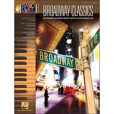 Hal Leonard Broadway Classics Piano Duet Play-Along Volume 29 Book/CD