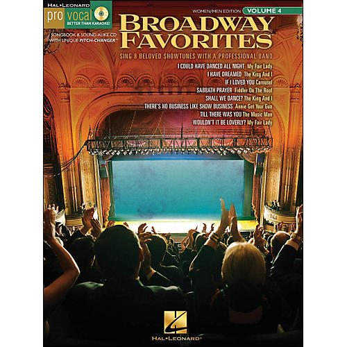 Broadway Favorites - Pro Vocal Series Volume 4 for Women/Men Book/CD