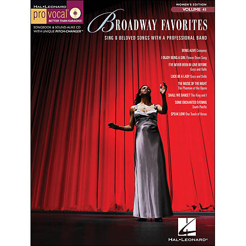 Broadway Favorites - Pro Vocal Songbook for Female Singers Volume 41 Book/CD