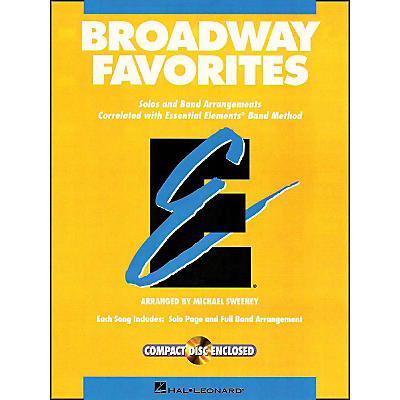 Hal Leonard Broadway Favorites Baritone B.C. Essential Elements Band