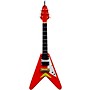 Broadway Gifts Broadway Gifts Red Flying V Electric Guitar Ornament
