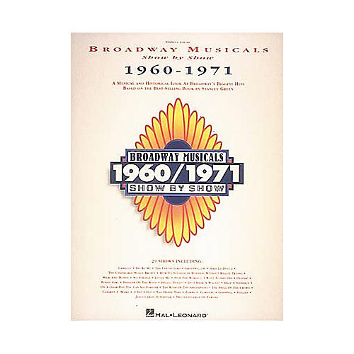 Broadway Musicals Show by Show 1960-1971 Book