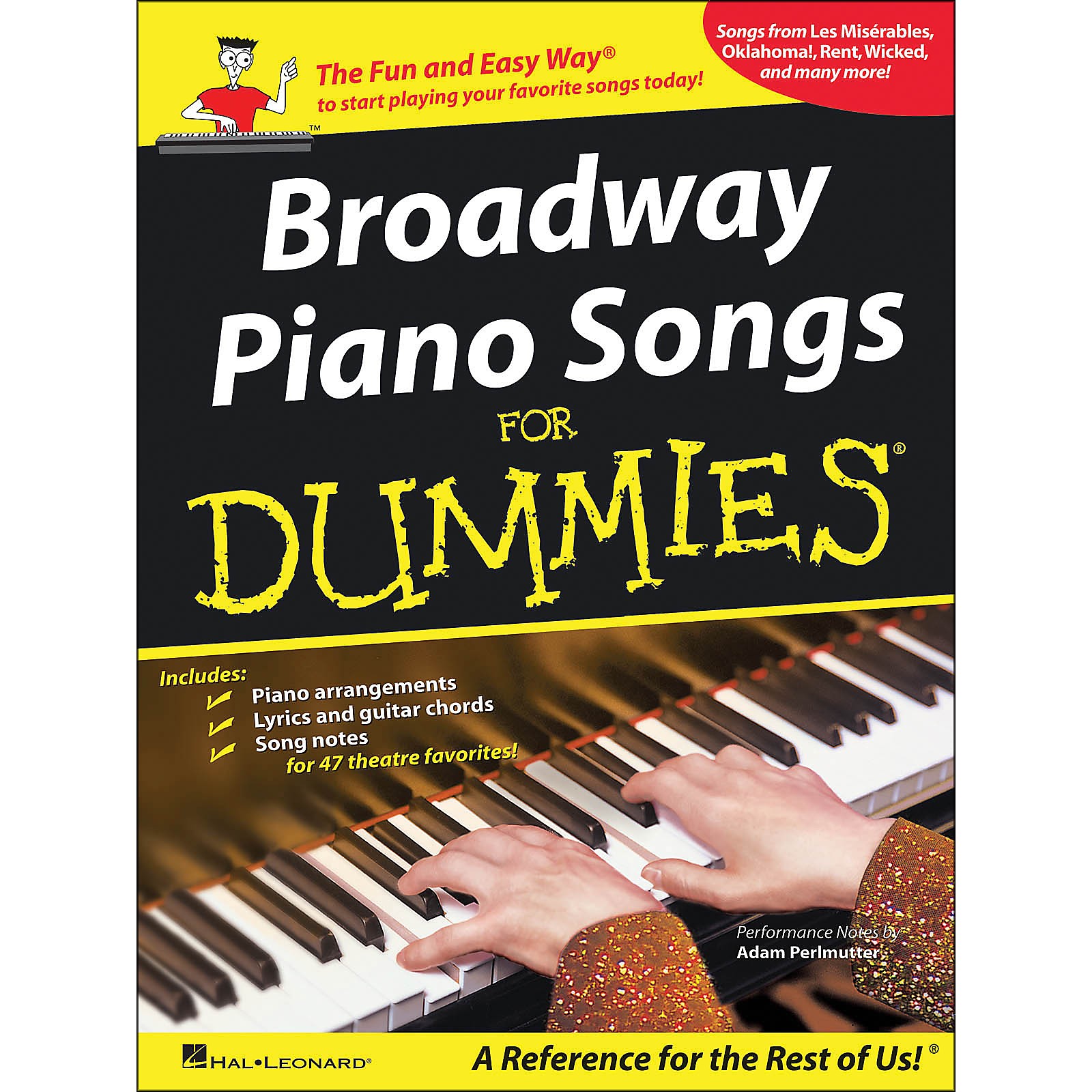 Hal Leonard Broadway Piano Songs for Dummies arranged for piano, vocal ...