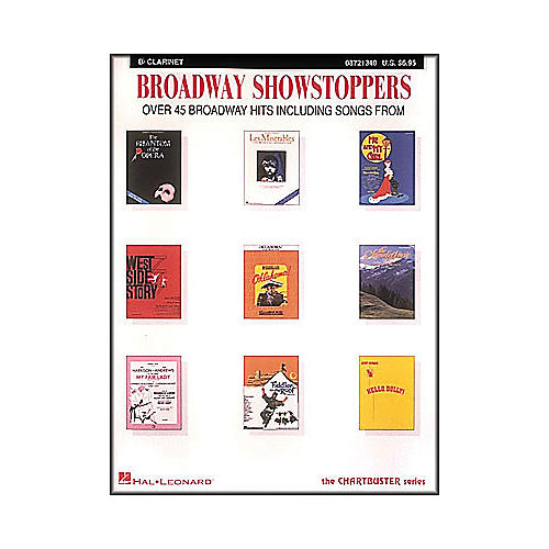 Broadway Showstoppers for B Flat Clarinet