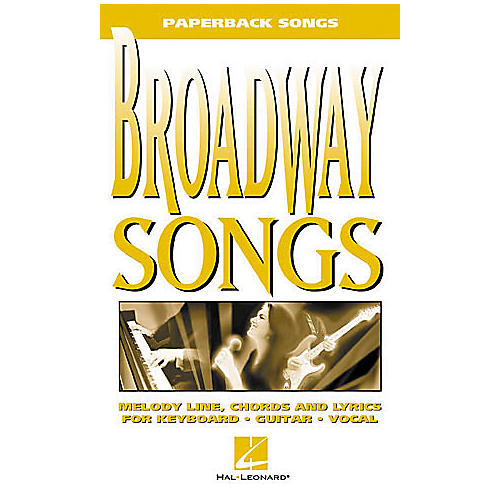 Broadway Songs Book