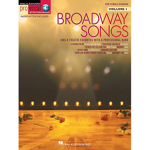 Broadway Songs for Female Singers - Pro Vocal Series Volume 1 Book/Audio Online