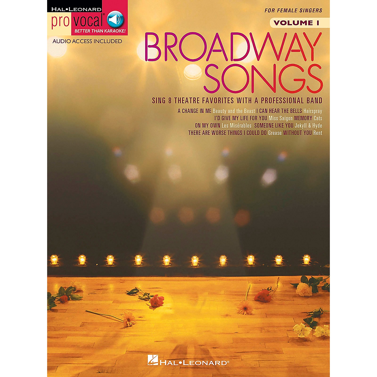 Hal Leonard Broadway Songs For Female Singers Pro Vocal Series Volume