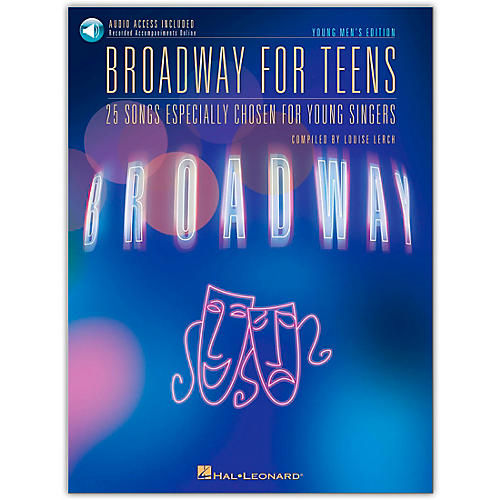 Broadway for Teens - Young Men's Edition Book/Online Audio