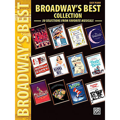 Alfred Broadway's Best Collection Easy Piano Book