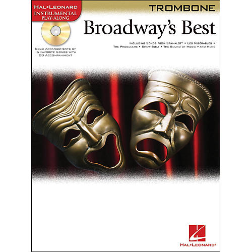 Broadway's Best For Trombone Book/CD