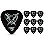 Pick Boy Broken Heart Skull Celltex Guitar Picks 1.00 mm 10 Pack