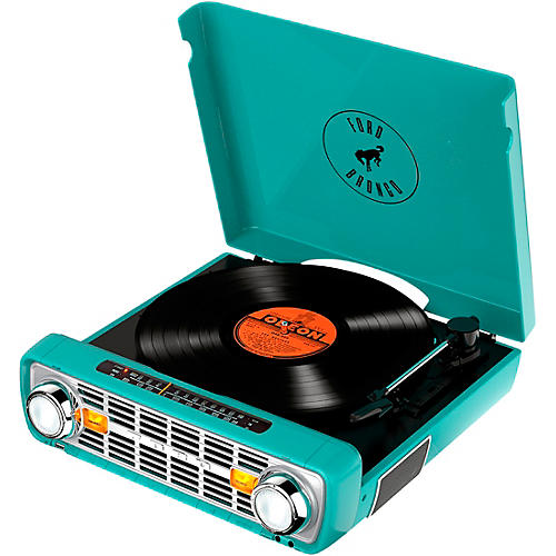 ION Bronco LP 4-in-1 Classic Truck-Styled Music Center Teal